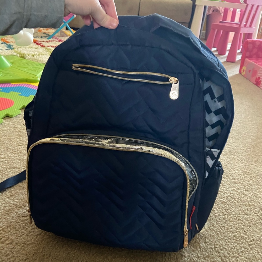 Fisher-Price Morgan Quilted Backpack Diaper Bag